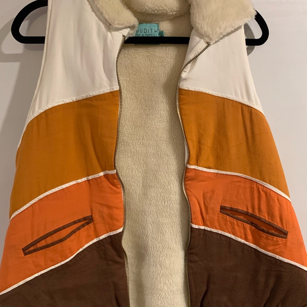 Judith March Sherpa Lined Vest